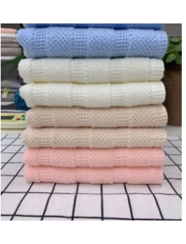 Soft Bath Towels, Plain Color Coral Fleece Bath Towel